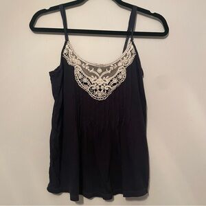 Y2K aeropostale lace tank top